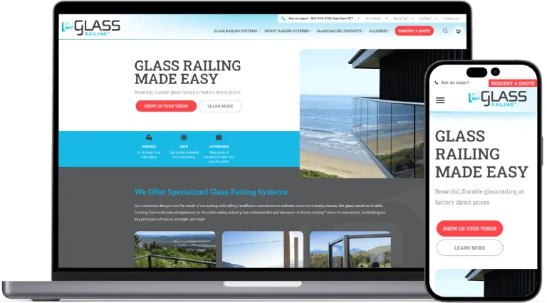 Eglass Railing